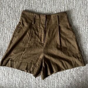Brand new Zara Taupe Shorts size XS
